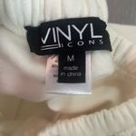 AC/DC Cream High Waisted Joggers Sweatpants size Medium Photo 2