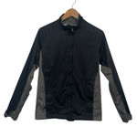 Nike  Golf Storm Jacket Full Zip Black Gray Athletic Warm Up‎ Coat Women's Photo 0