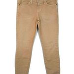 Current/Elliott CURRENT ELLIOTT The Stiletto Haystack Skinny 26 Brown Skinny Pants Photo 0