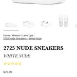 Superga  2725 Nude Low Top Sneaker in Nude White, Size 37 Photo 9