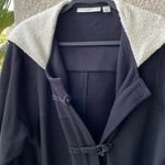 Nordstrom NWT π€ Sejour Long 100% Cotton Sherpa-Hood Casual Cozy Jacket/Coat 1X Photo 5