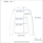 sweatshirt Vintage 1980s appliqué snowmen green red Christmas Size L Photo 1