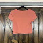 Aerie Offline by Pink Real Me Square Neck Tee Women’s Size M Crop Top Photo 4