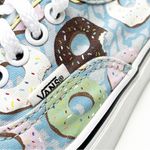 Vans  Late Night Donut Print Skateboard Low Top Lace Up Sneakers, Size 8 Photo 3
