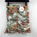 Lost + Wander  Tropical Floral Hawaiian Mini Skirt Size Small NWT Photo 0