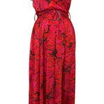 Derek Lam  10 Crosby Red Print Belted Waist Long Avant Garde Dress NWOT 2 $550 Photo 0