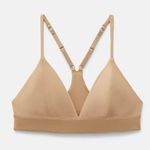 Girlfriend Collective NWT  Tan Triangle Bralette Photo 0
