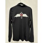 Alo Yoga Pullover Womens XL Black 1/4 Zip Running Stretch (fits Like Small) READ Photo 3