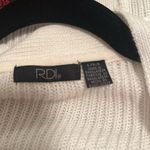 RDI  large white open front cardigan Large Ruffle Sleeve Sweater NWOT Photo 5