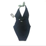 Vince Camuto Swimsuit One Piece Halter Color Block Size 4 Photo 4