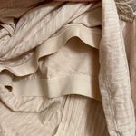 Aerie ribbed crop top bralette, lace racerback, nude, M NWOT Photo 3