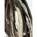 Tignanello Genuine Leather/PVC Hand/Shoulder Bag Purse Black/Beige Photo 3