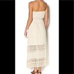 Sweet Journey Beige Lace Trim Maxi Dress Resortwear Sleeveless Women's Size Small Boho Photo 1