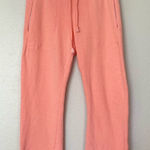 FP Movement by Free People Neon Orange Cutoff Lounge Sweatpants Size Small Photo 0