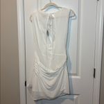 Meshki  Oria White Chiffon Mini Dress NWT Photo 7