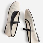 Madewell  The Greta Ballet Flat in Ecru Multi, Size 6 Photo 0