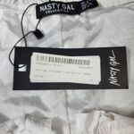 Nasty Gal Strings Attached Mini Dress Raglan Sleeve V-Neck White 4 Boho Chic Photo 6