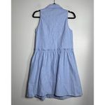 Tuckernuck  Oxford Sleeveless Royal Shirt Dress Size Small Blue Preppy Coastal Photo 6