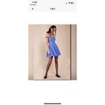 Free People NWOT Brooklyn Mini Skater Dress Women's L Whimsygoth Fairy Disco Y2K Photo 1