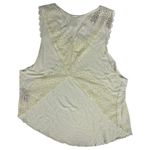 We The Free Free People Peony Tank Lace Open Back Yellow Size Large Photo 7