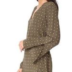 Faithfull the Brand Neroli Mini Dress Size 2 Stephano Print Olive Green Photo 0