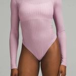 Lululemon  Wundermost Ribbed Wool Crewneck Long Sleeve Shirt Bodysuit Photo 0