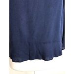 Everleigh  • Navy Flutter Hem Bell Sleeve Blouse Photo 3