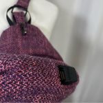 Nupouch Tweed Charging Stylish Pink Crossbody Bag Travel Vacation Outdoor Sleek Purple Photo 3