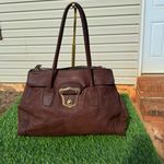 Miu Miu brown leather shoulder Vintage Double Zipper Women’s bag Photo 15