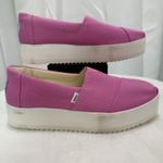TOMS Alpargata Pink Canvas Wo’s Size 5.5 Photo 1
