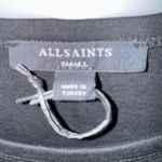 ALLSAINTS  Stevie Slim Fit Short Sleeve T-Shirt Black Size Small $49.00 MSRP Photo 2