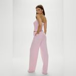 frankie's bikinis Breeze Low Rise Knit Pants Size Large Pink NWT Photo 2