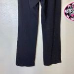 Woman’s black sparkly stretchy bootcut dress pants Size 30 Photo 4