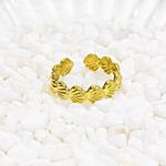 Gold Seashell Ring Photo 5