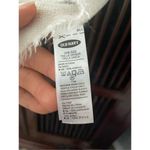 Old Navy  Oversized Flannel Scarf Ivory Photo 2