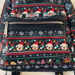 Disney  Park Loungefly Christmas mini backpack excellent condition see all photos Photo 3