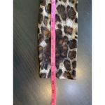 Oleg Cassini  Animal Print Cocktail Event Dress Medium Belted‎ Faux Wrap Mini Mob Photo 10