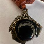 Dragon claw ball pendant necklace Black Photo 5