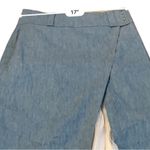 Derek Lam  10 Crosby LTD Light Denim  Asymmetric Ruffle Slit Long Pencil Skirt 10 Photo 11