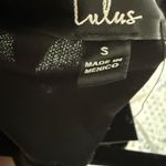 Lulus ⚜️ 3/$25 ⚜️ NWT  black strapless black maxi dress with sheer midsection, S Photo 3