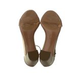 Naturalizer  Vera Gold Metallic Leather Sandals Size 10 festive Holidays chic Photo 8