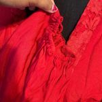 SBetro Red Plus Size Boho Maxi Dress – Long Sleeve, Size 3X Photo 5