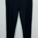 Betabrand Pant M Long Black Skinny Leg Dress Yoga Stretch Knit Pull On Womens Photo 0