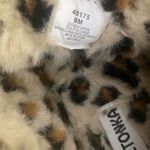 Minnetonka  Suede Leather Leopard Print Faux Fur Trimp Moccassin Loafer Women's 9 Photo 6