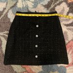 EXPRESS  Nwt Tweed High Waist Embellished Mini Skirt Size 0 Photo 3
