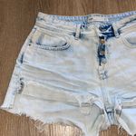 ZARA MOVING SALE - acid wash high low denim short Photo 6