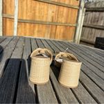 A New Day  Womens Arden Raffia Ornamented Block Heels Tan Brown size 7 summer nwt Photo 4