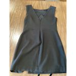 Likely Revolve  Amari black boat neck ruched sleeveless mini dress 10 Photo 9