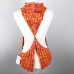 Free People NWT Knitted Crocket Laguna Tank in Clementine Large Photo 8