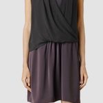 ALLSAINTS  Amis Dress w/ Pockets Size 0 Photo 0